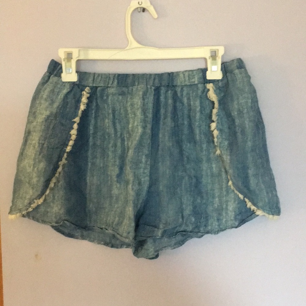 Cotton flowy shorts